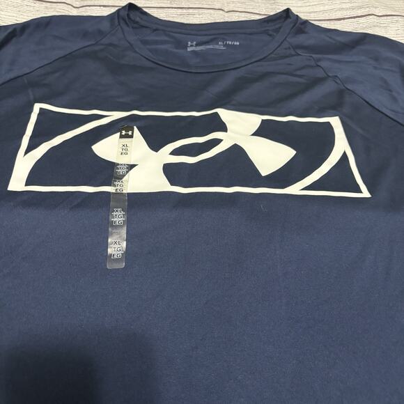 Under Armour Mens Size XL Halo UA Tech 2.0 Tilt Crew-Neck Short Sleeve T-Shirt - Picture 4 of 7